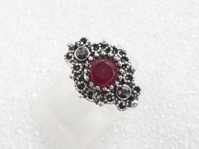COLORED STONE FASHION RING / JP SIZE 9